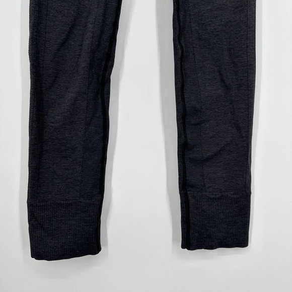 Lululemon Ebb To Street Pants High Rise Yoga Seamless Leggings Heathered Black - Picture 10 of 14
